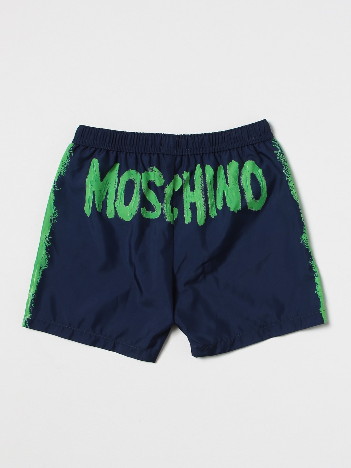 MOSCHINO BAÑADOR: Bañador niños Moschino Kid, Azul Oscuro - Img 2