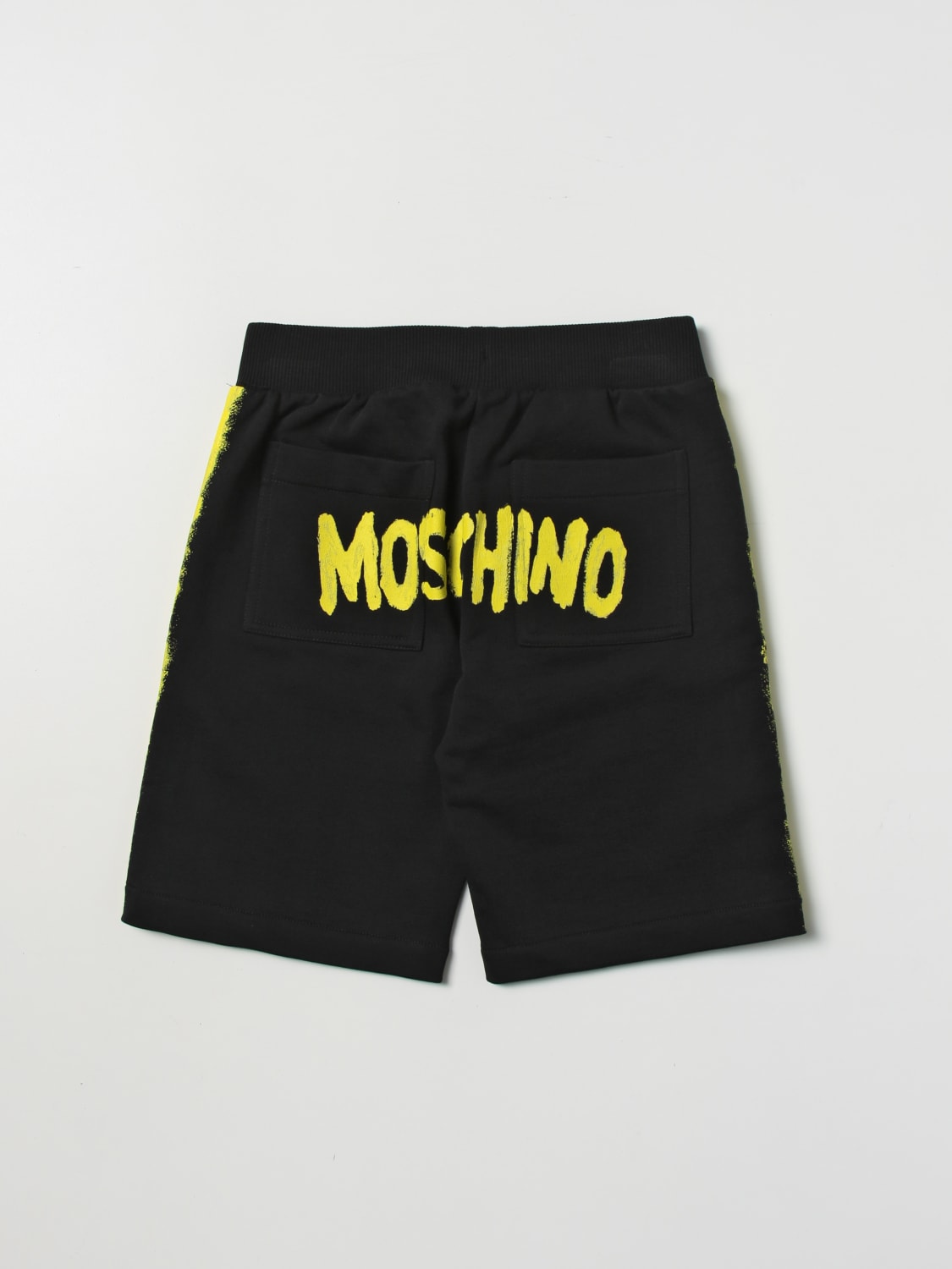 MOSCHINO ШОРТЫ: Шорты Детское Moschino Kid, Черный - Img 2