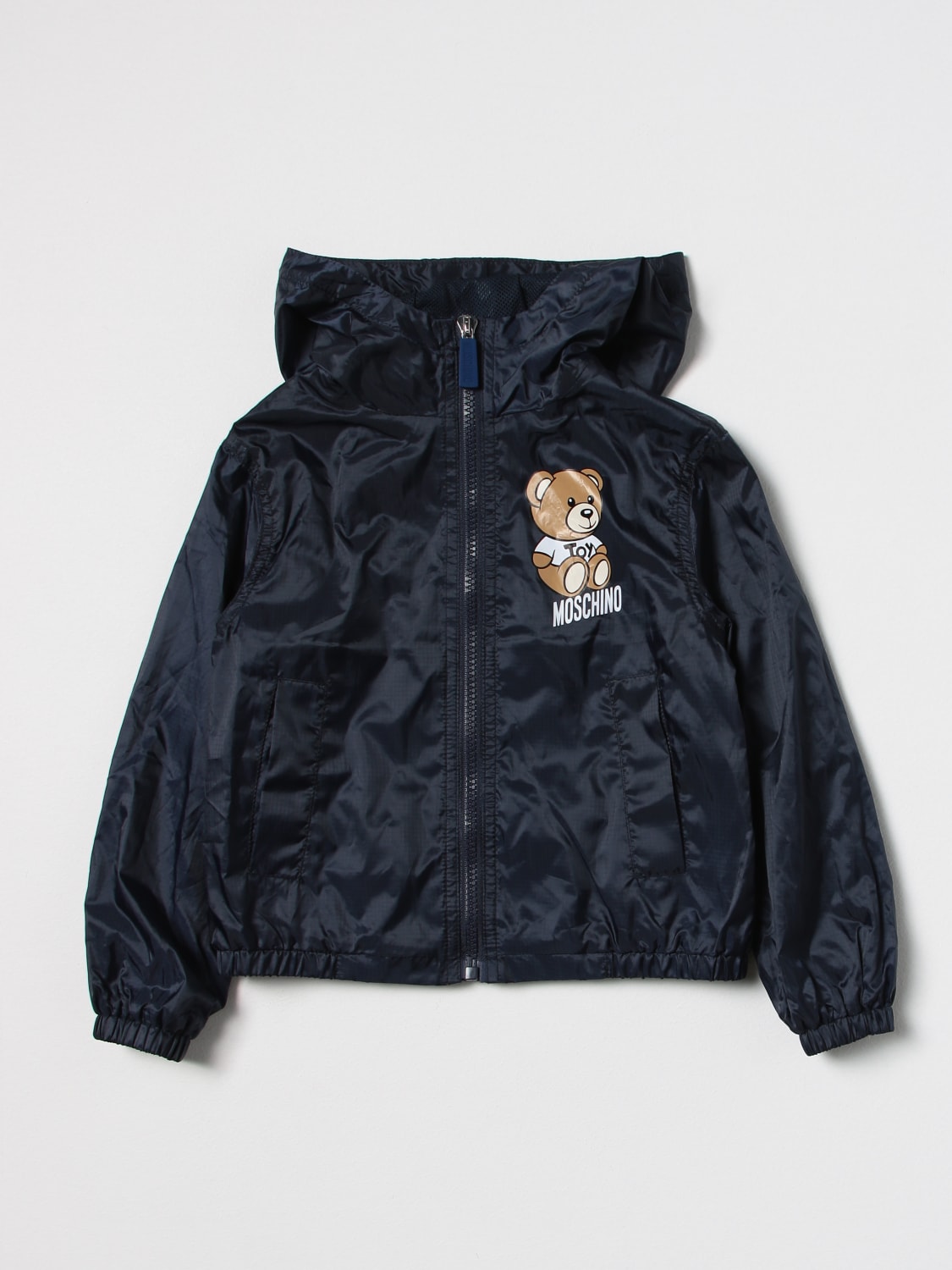 MOSCHINO JACKE: Jacke kinder Moschino Kid, Navy - Img 1