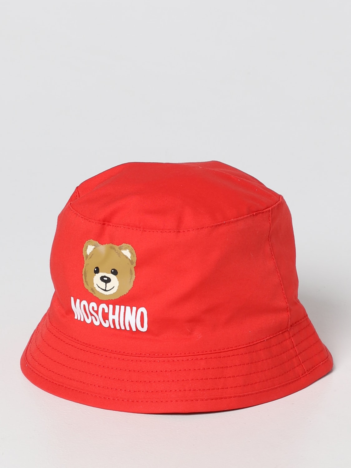 MOSCHINO 帽子: 帽子 ボーイ Moschino Kid, レッド - Img 1