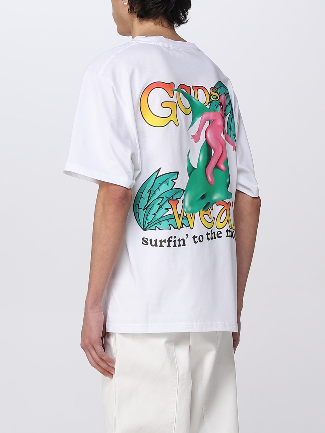 GCDS CAMISETA: Camiseta hombre GCDS, Blanco - Img 3