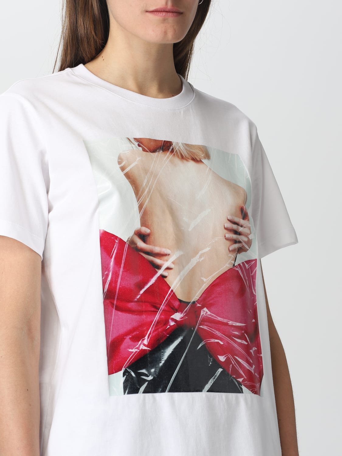 ACTITUDE TWINSET T-SHIRT: T-shirt woman Twinset - Actitude, White - Img 3