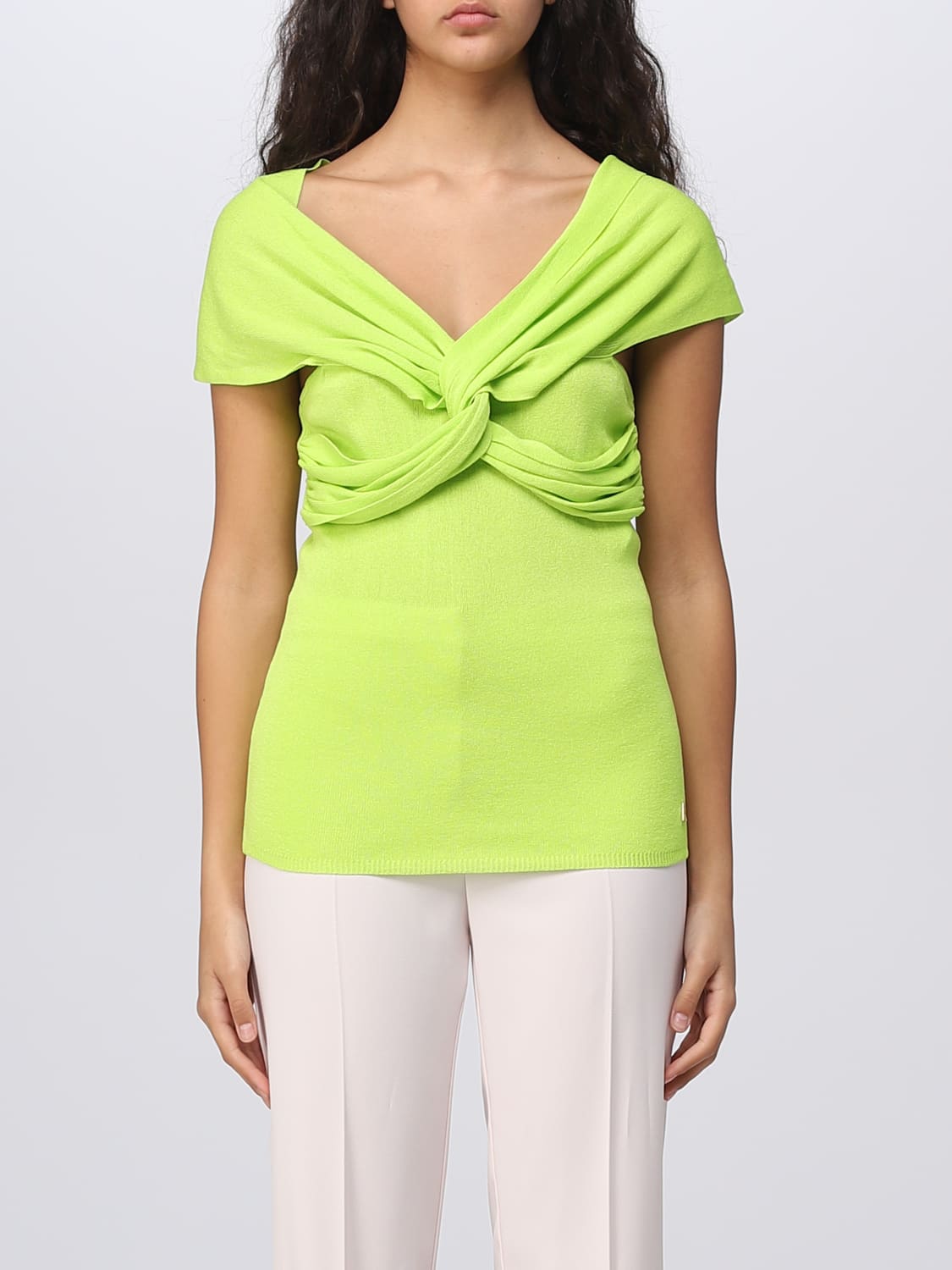 ACTITUDE TWINSET TOP: Top woman Twinset - Actitude, Lime - Img 1