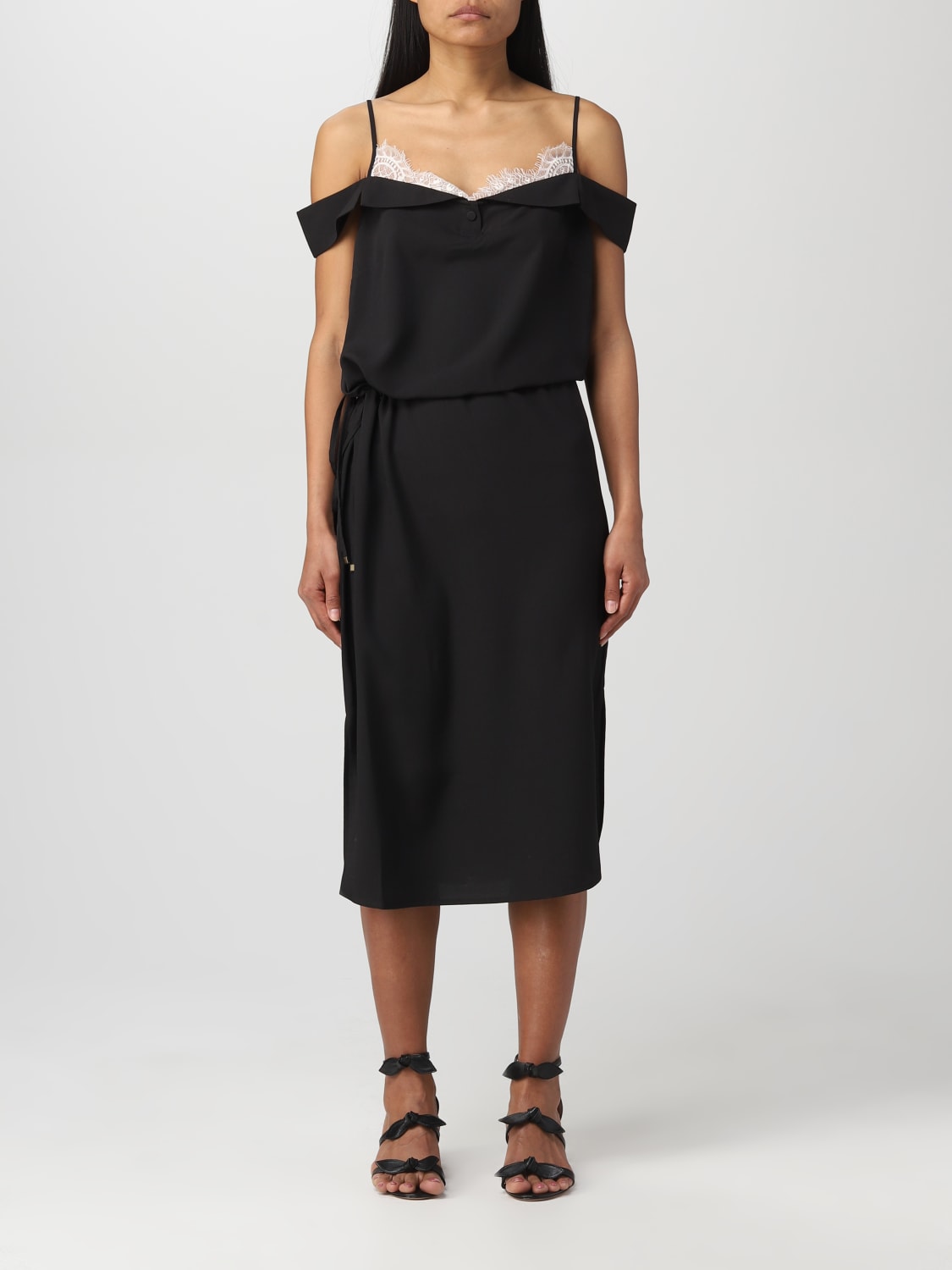 ACTITUDE TWINSET DRESS: Dress woman Twinset - Actitude, Black - Img 1