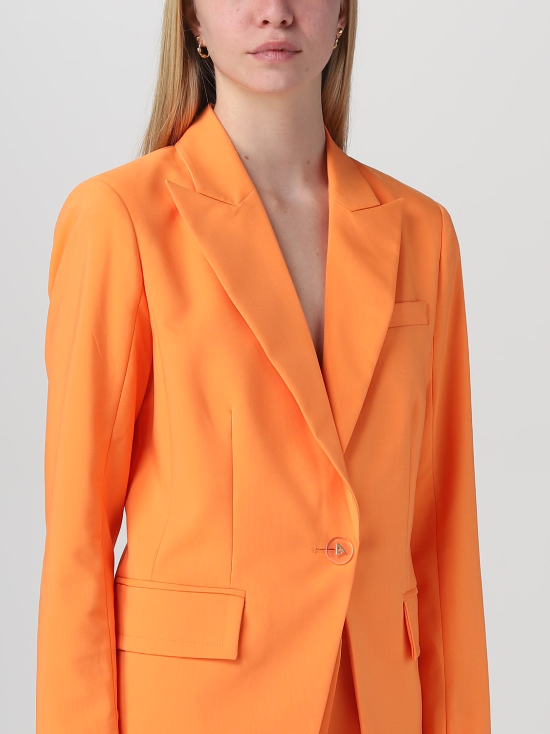 ACTITUDE TWINSET BLAZER: Blazer femme Twinset - Actitude, Orange - Img 5