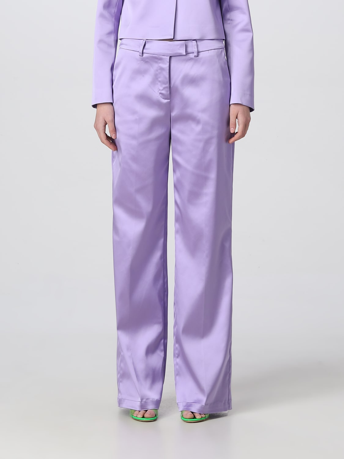 SEMICOUTURE PANTS: Pants woman Semicouture, Wisteria - Img 1