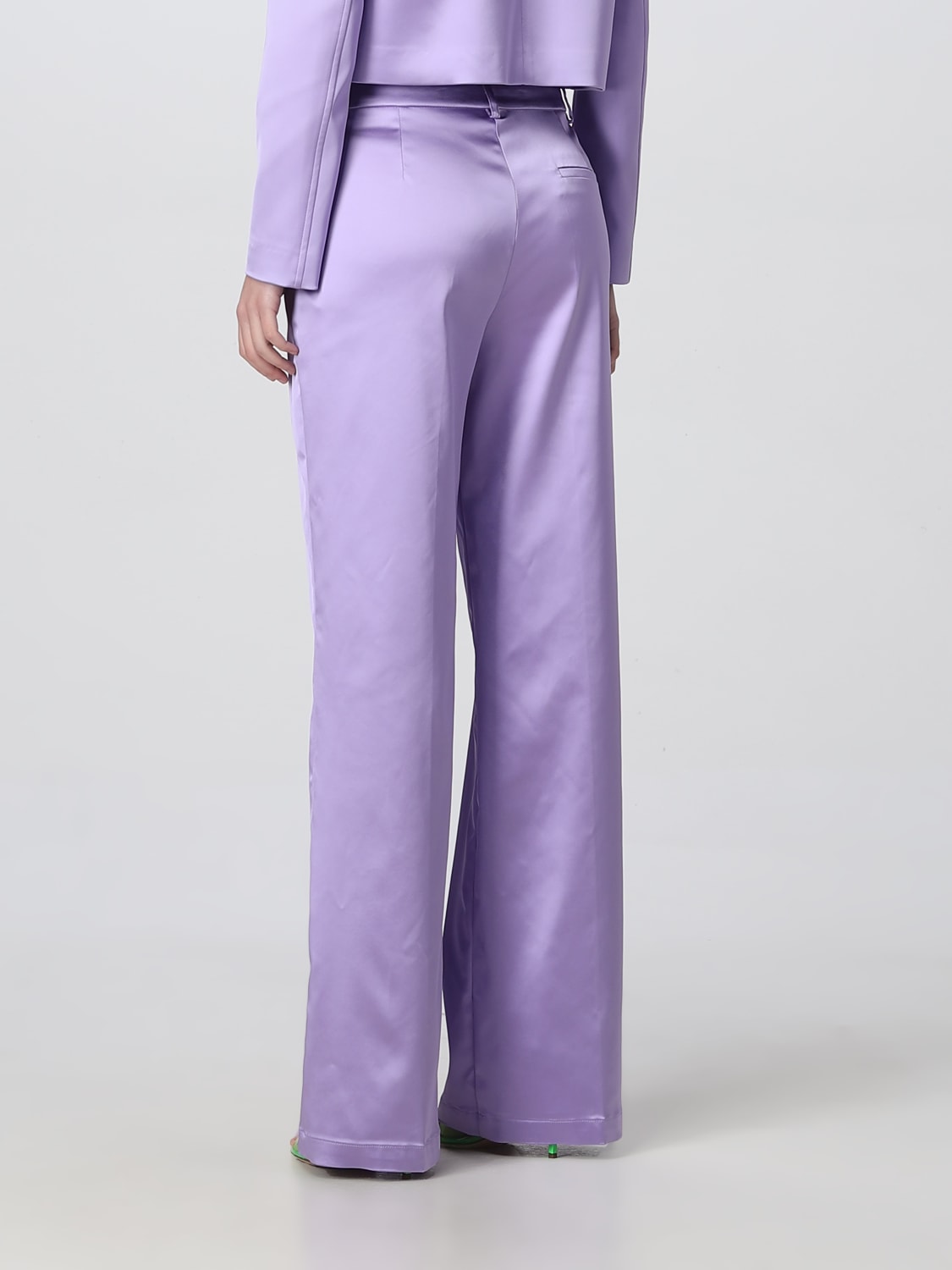 SEMICOUTURE PANTS: Pants woman Semicouture, Wisteria - Img 3