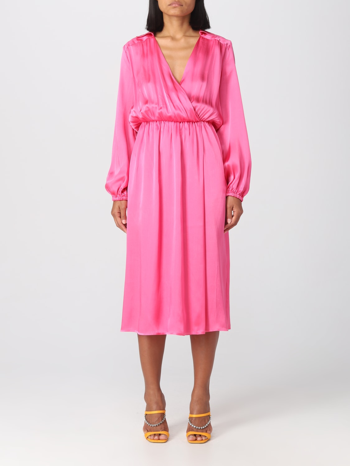 SEMICOUTURE ROBES: Robes femme Semicouture, Fuchsia - Img 1