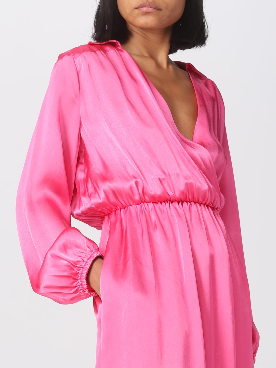 SEMICOUTURE ROBES: Robes femme Semicouture, Fuchsia - Img 3