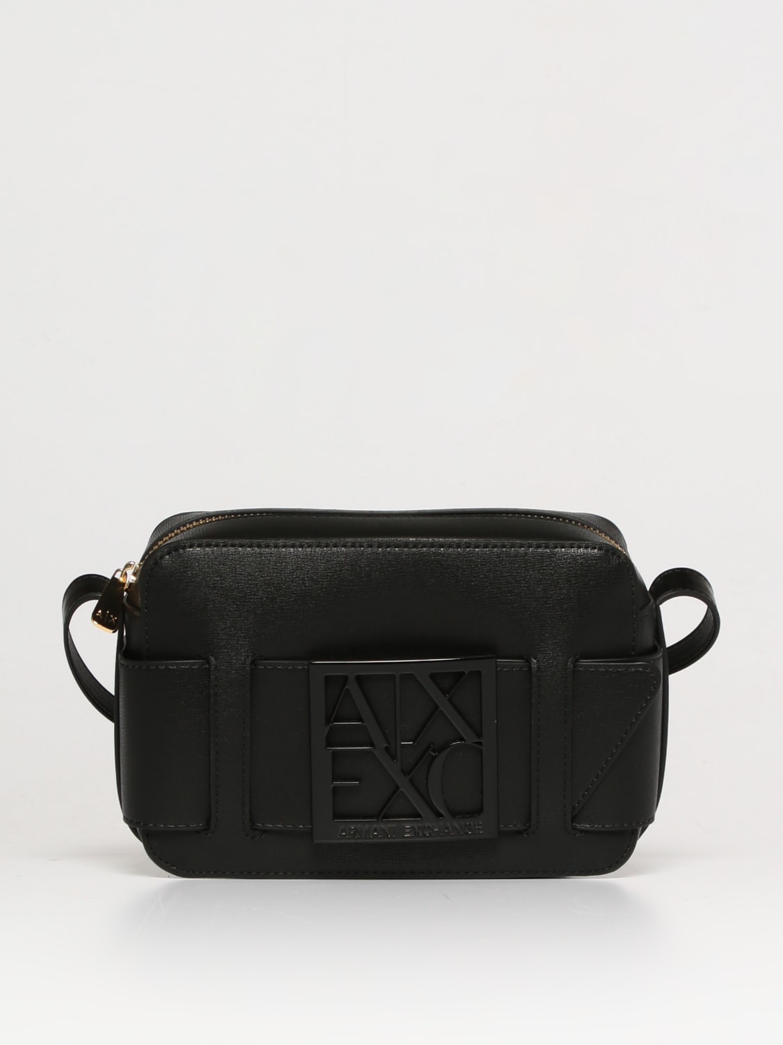 ARMANI EXCHANGE MINI BAG: Shoulder bag woman Armani Exchange, Black - Img 1