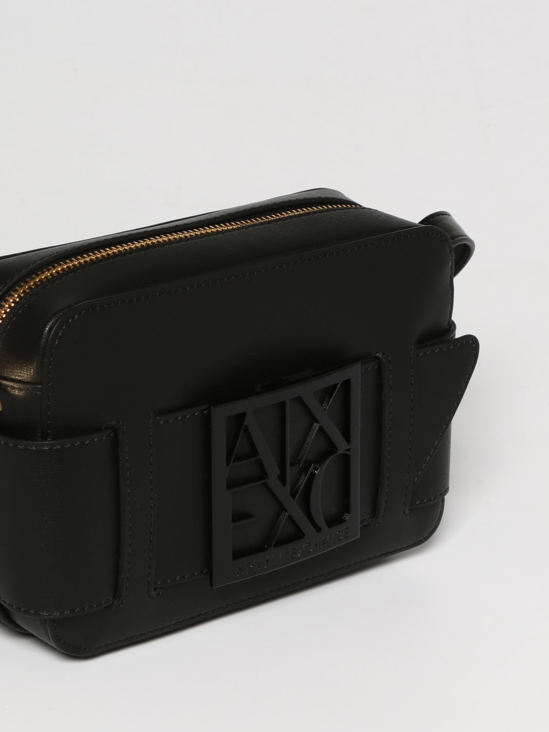 ARMANI EXCHANGE MINI BAG: Shoulder bag woman Armani Exchange, Black - Img 3