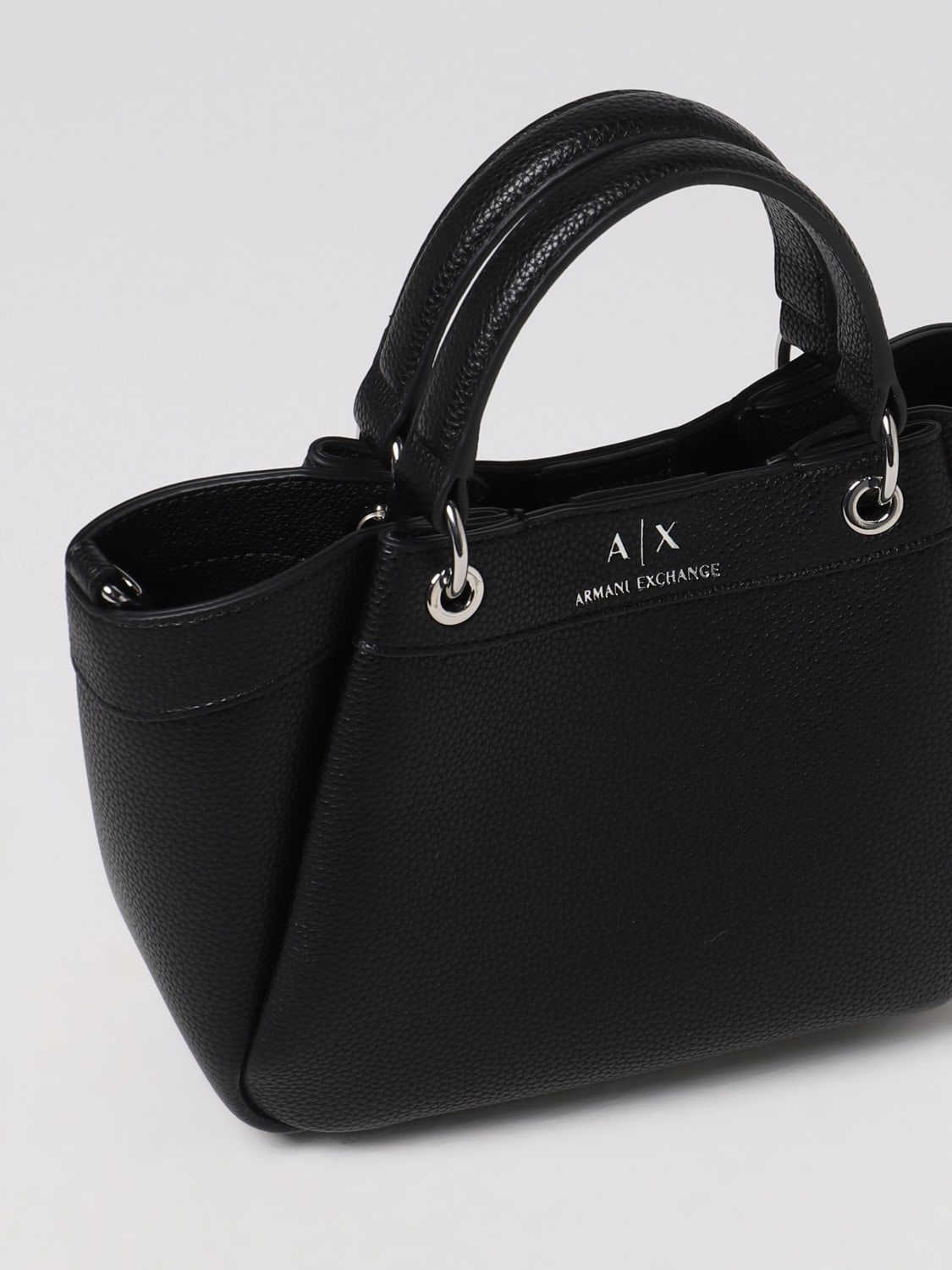ARMANI EXCHANGE MINI BOLSO: Bolso de hombro mujer Armani Exchange, Negro - Img 3