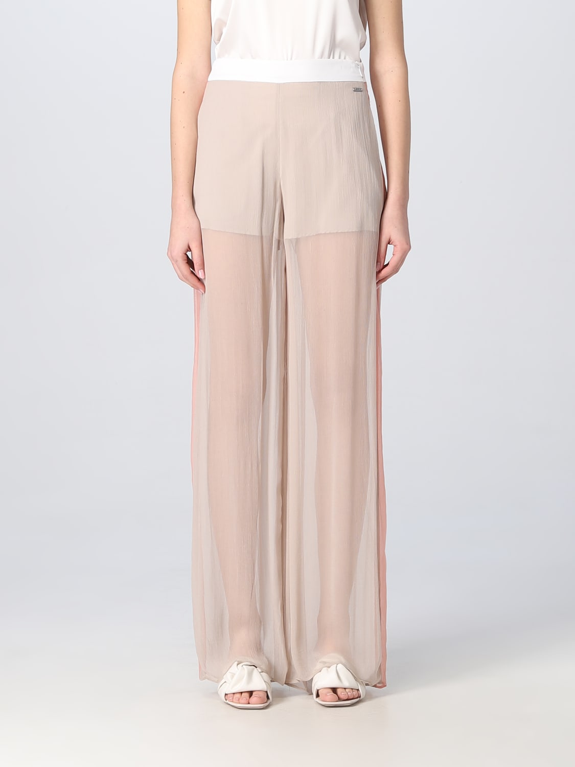 Armani Exchange Outlet: Pants woman - Pink | Armani Exchange