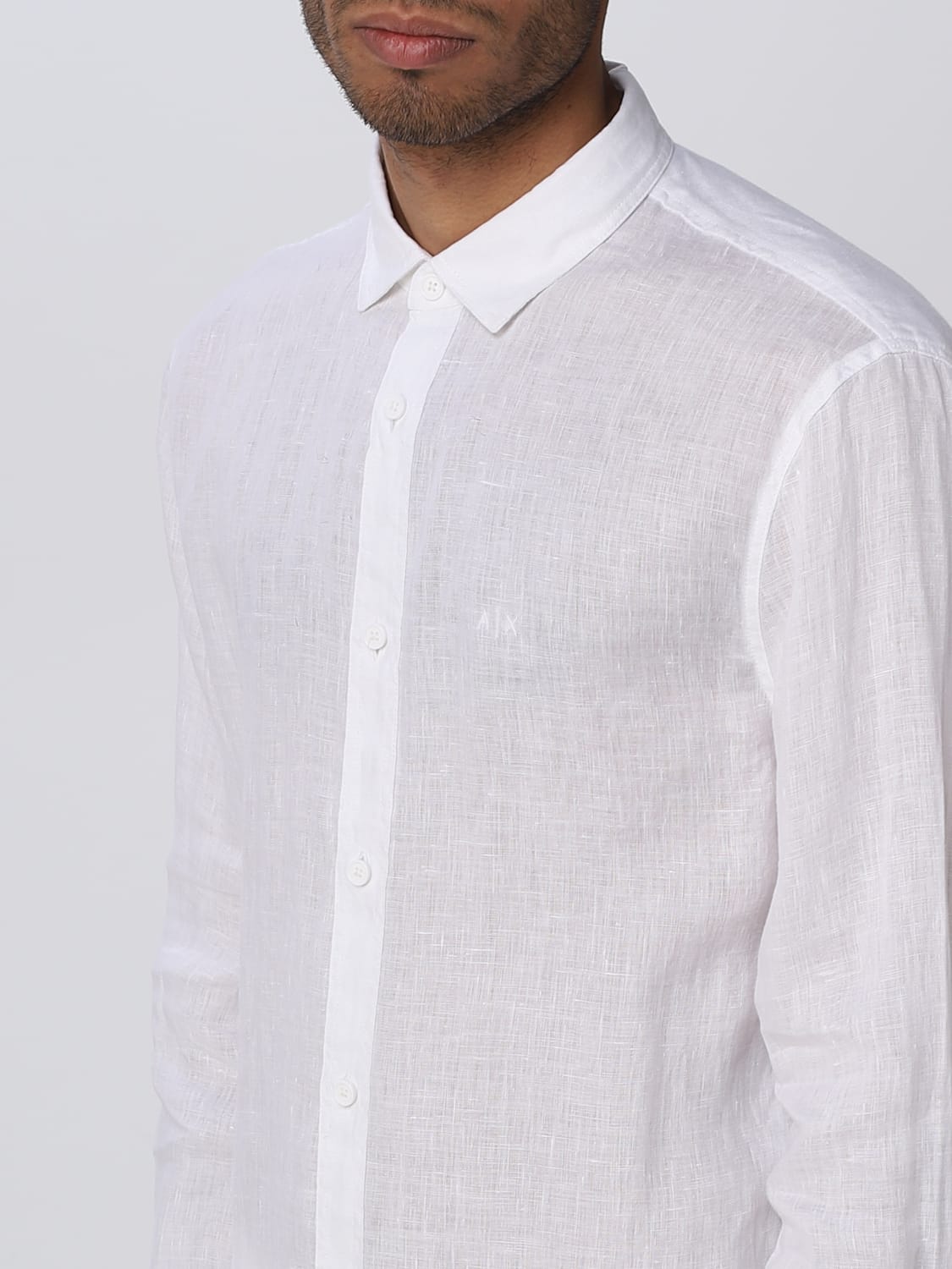 ARMANI EXCHANGE CHEMISE: Chemise homme Armani Exchange, Blanc - Img 3