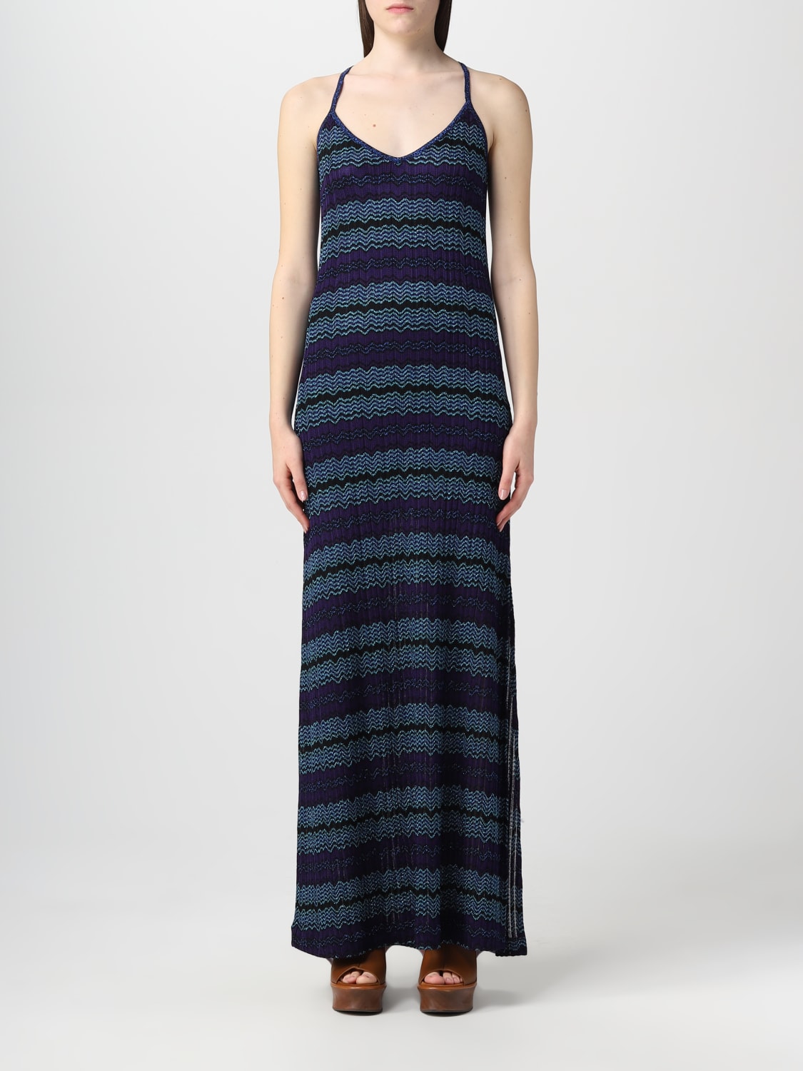 MISSONI ПЛАТЬЕ: Платье Женское Missoni, Синий - Img 1