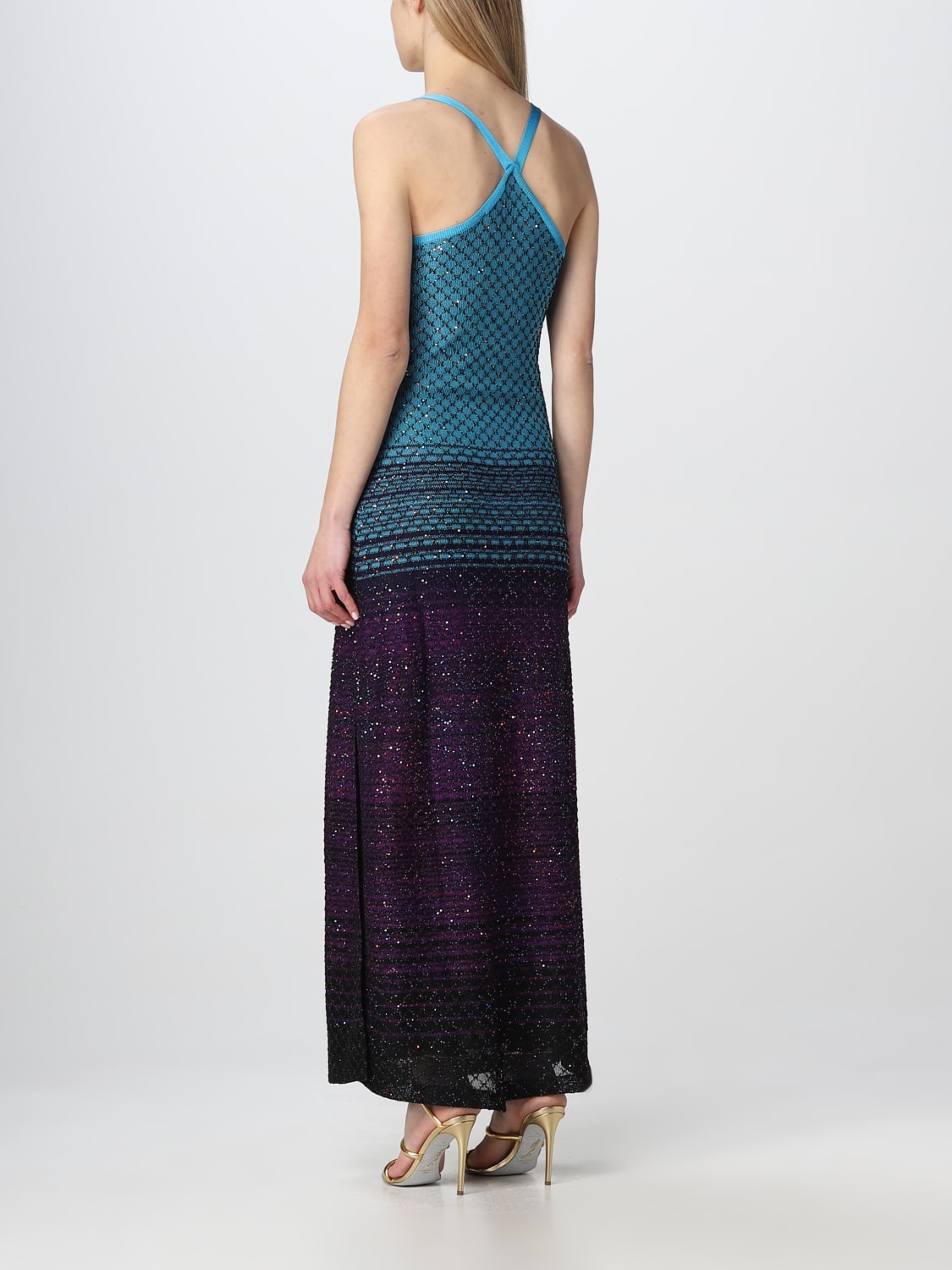 MISSONI ПЛАТЬЕ: Платье Женское Missoni, Королевский Синий - Img 2