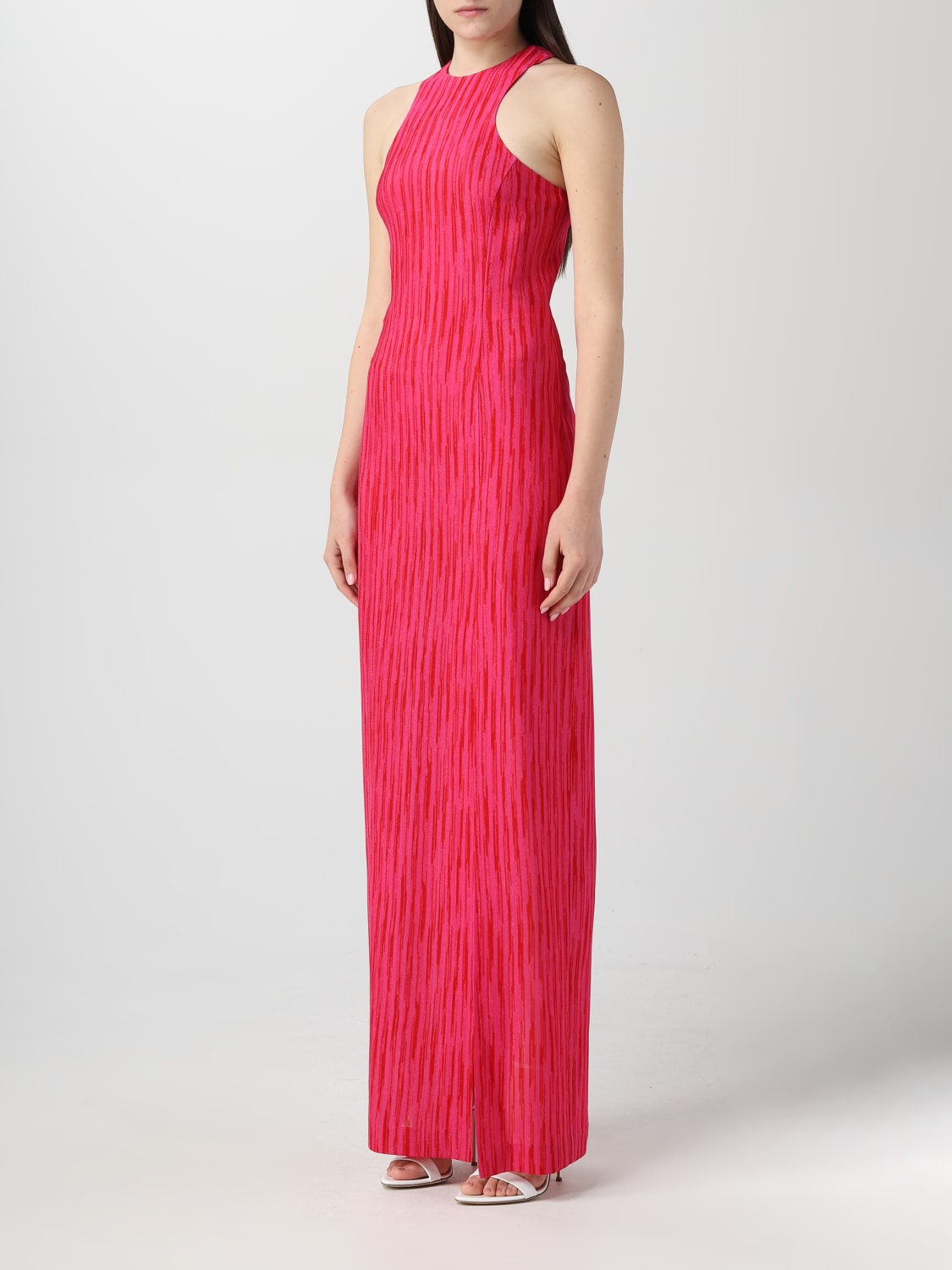 MISSONI DRESS: Dress woman Missoni, Fuchsia - Img 3