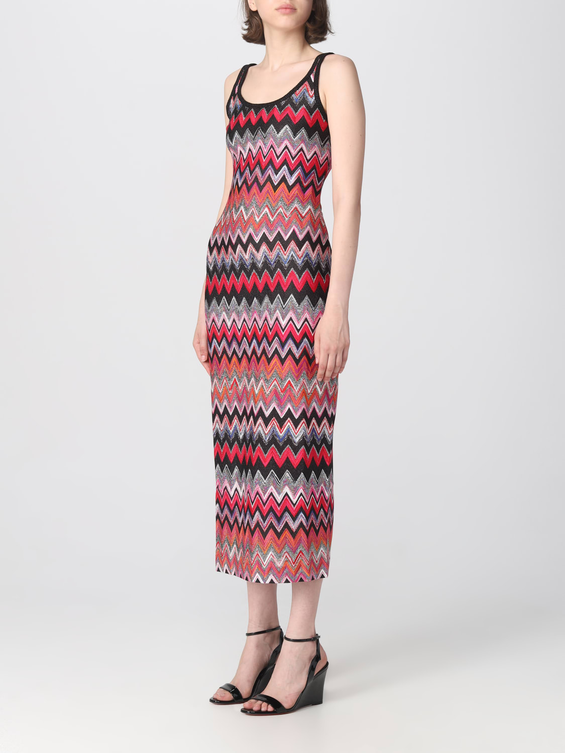 MISSONI ПЛАТЬЕ: Платье Женское Missoni, Фуксия - Img 3