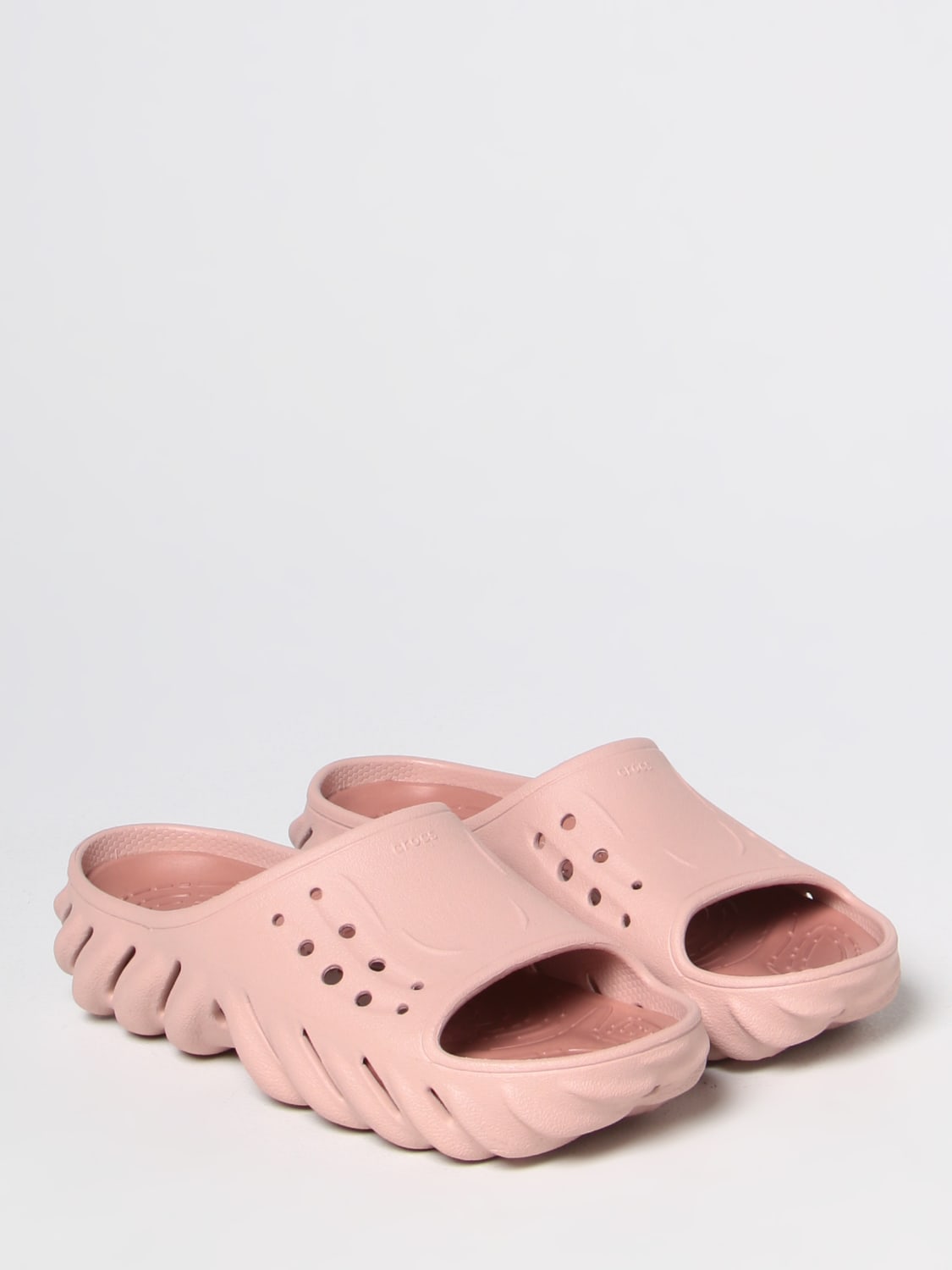 CROCS フラットサンダル: シューズ レディース Crocs, ピンク - Img 2