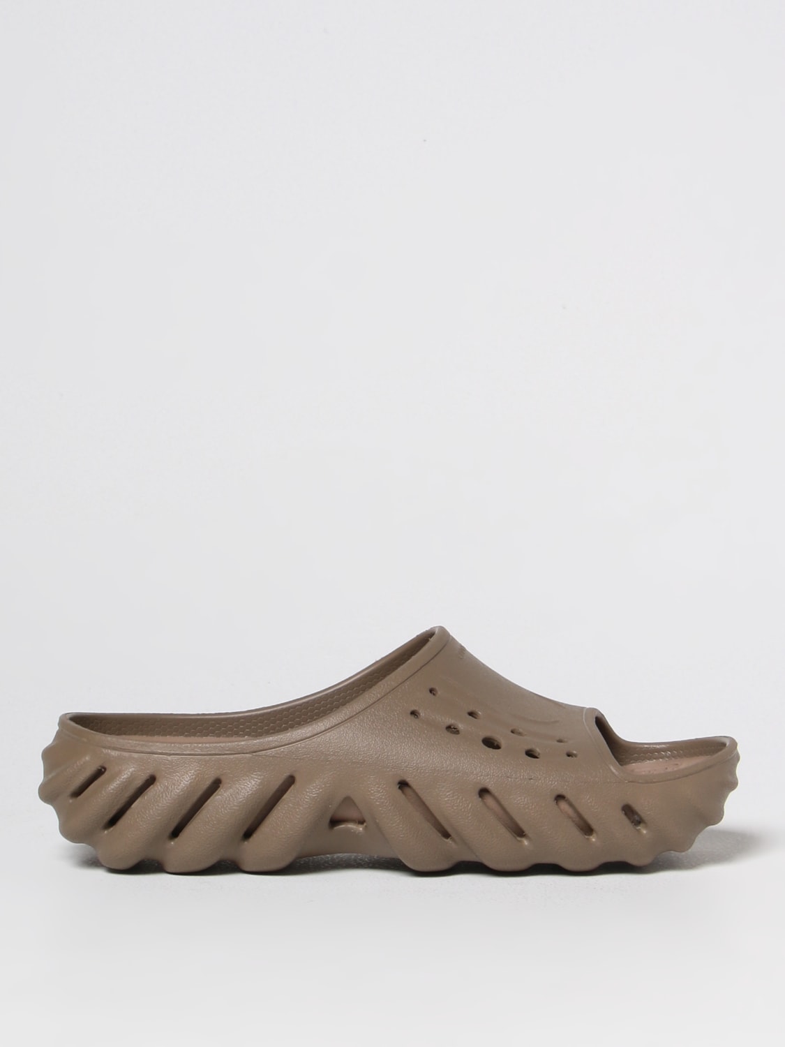 CROCS SANDALS: Shoes men Crocs, Dark - Img 1