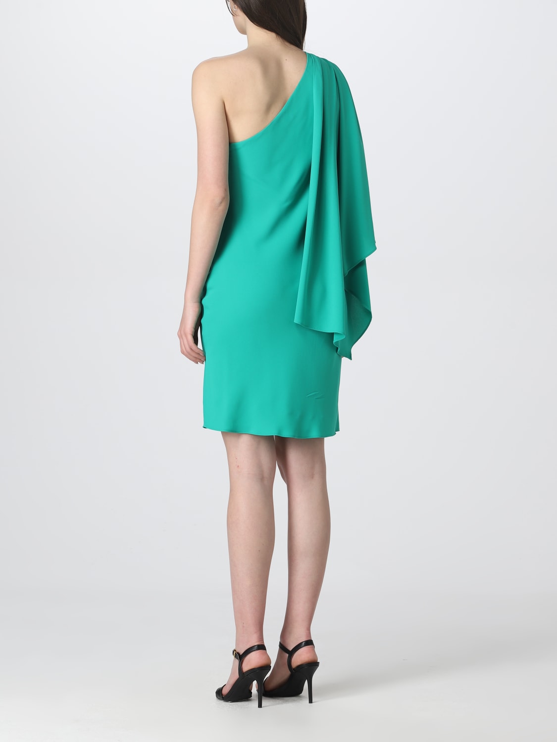 Lauren Ralph Lauren Outlet Dress woman Green Lauren Ralph Lauren dress 253903215 online at GIGLIO.COM