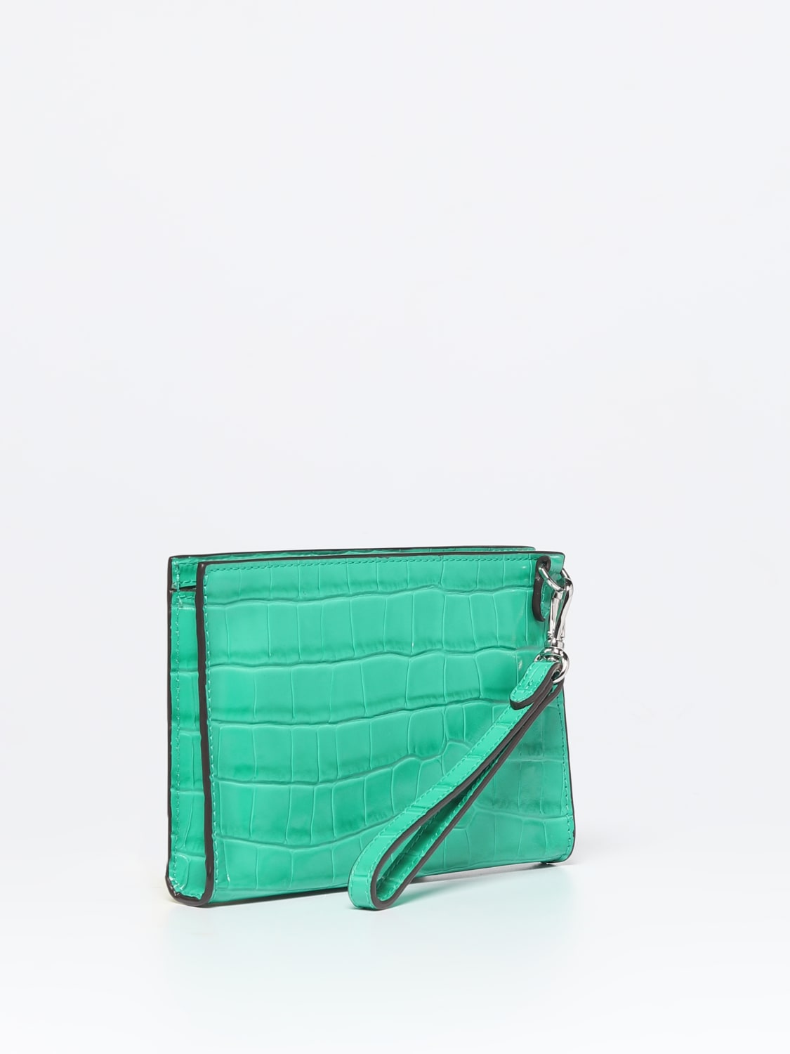 LAUREN RALPH LAUREN CLUTCH: Borsa a spalla donna Lauren Ralph Lauren, Verde - Img 2