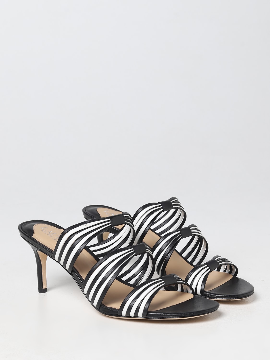 LAUREN RALPH LAUREN SANDALIAS DE TACÓN: Zapatos mujer Lauren Ralph Lauren, Negro - Img 2