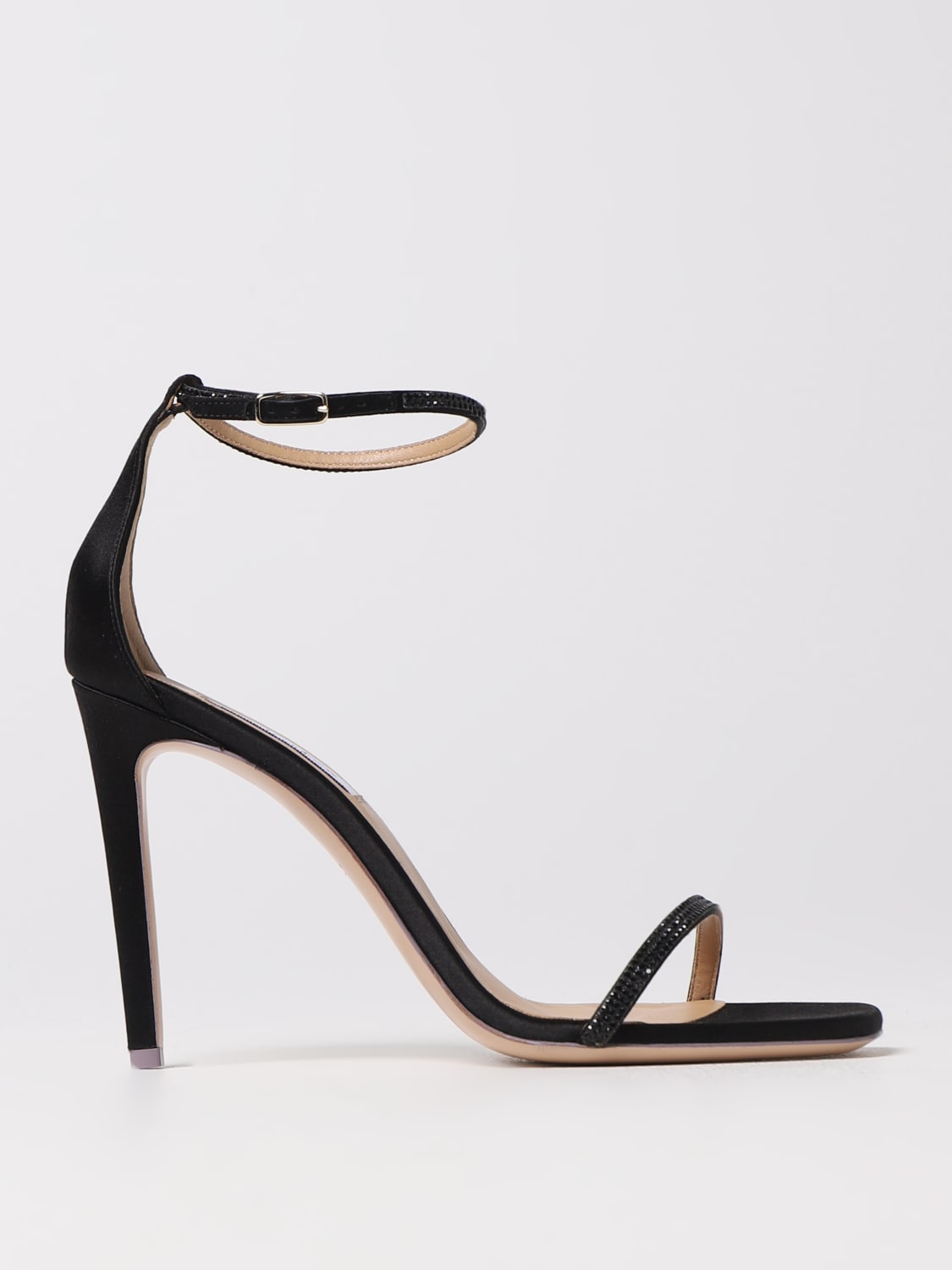 SEBASTIAN MILANO HEELED SANDALS: Shoes woman Sebastian Milano, Black - Img 1