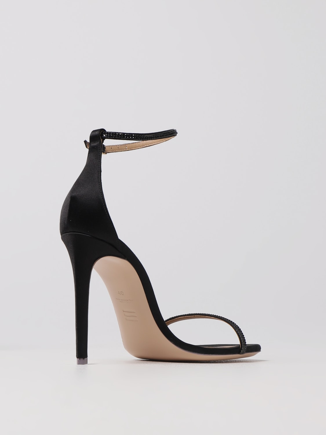 SEBASTIAN MILANO HEELED SANDALS: Shoes woman Sebastian Milano, Black - Img 3