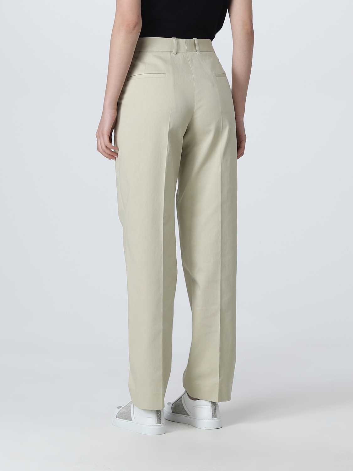 FABIANA FILIPPI PANTS: Pants woman Fabiana Filippi, Ecru - Img 2