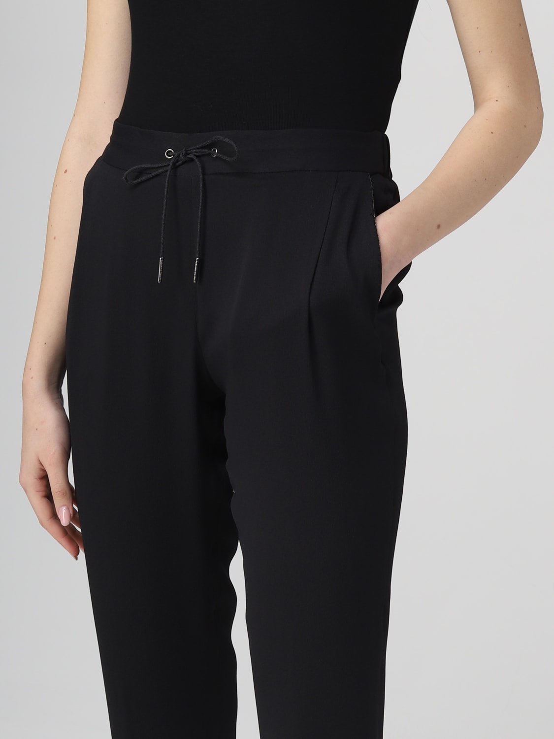 パンツ FABIANA FILIPPI Woman Pants Blue PADP02W350X8090000 21P Fabiana Filippi Outlet: Pants woman - Ink | Fabiana Filippi