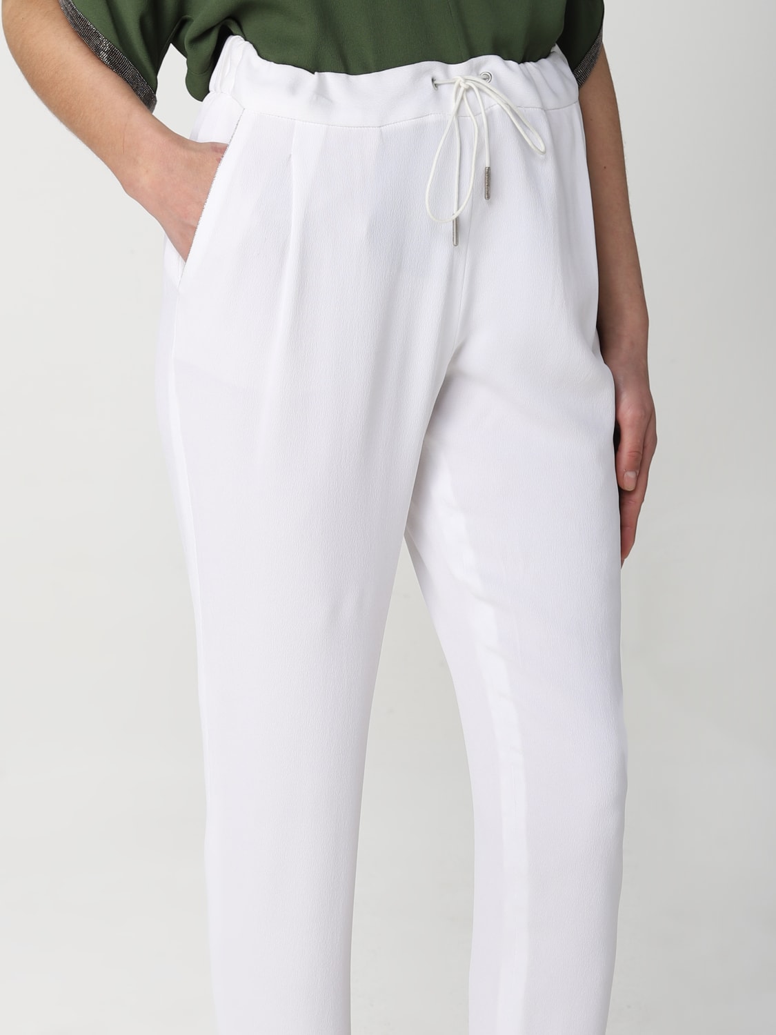 パンツ FABIANA FILIPPI Woman Pants Blue PAD265F326L192 5146 Fabiana Filippi Outlet: Pants woman - Blue | Fabiana Filippi
