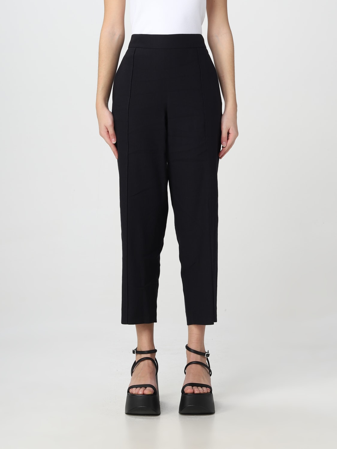 パンツ FABIANA FILIPPI Woman Pants Blue PADP02W350X8090000 21P Fabiana Filippi Outlet: Pants woman - Ink | Fabiana Filippi