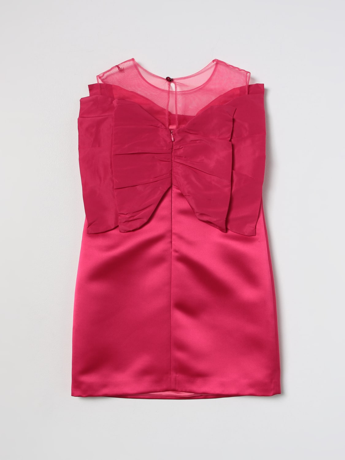 ELISABETTA FRANCHI LA MIA BAMBINA DRESS: Dress kids Elisabetta Franchi La Mia Bambina, Fuchsia - Img 2