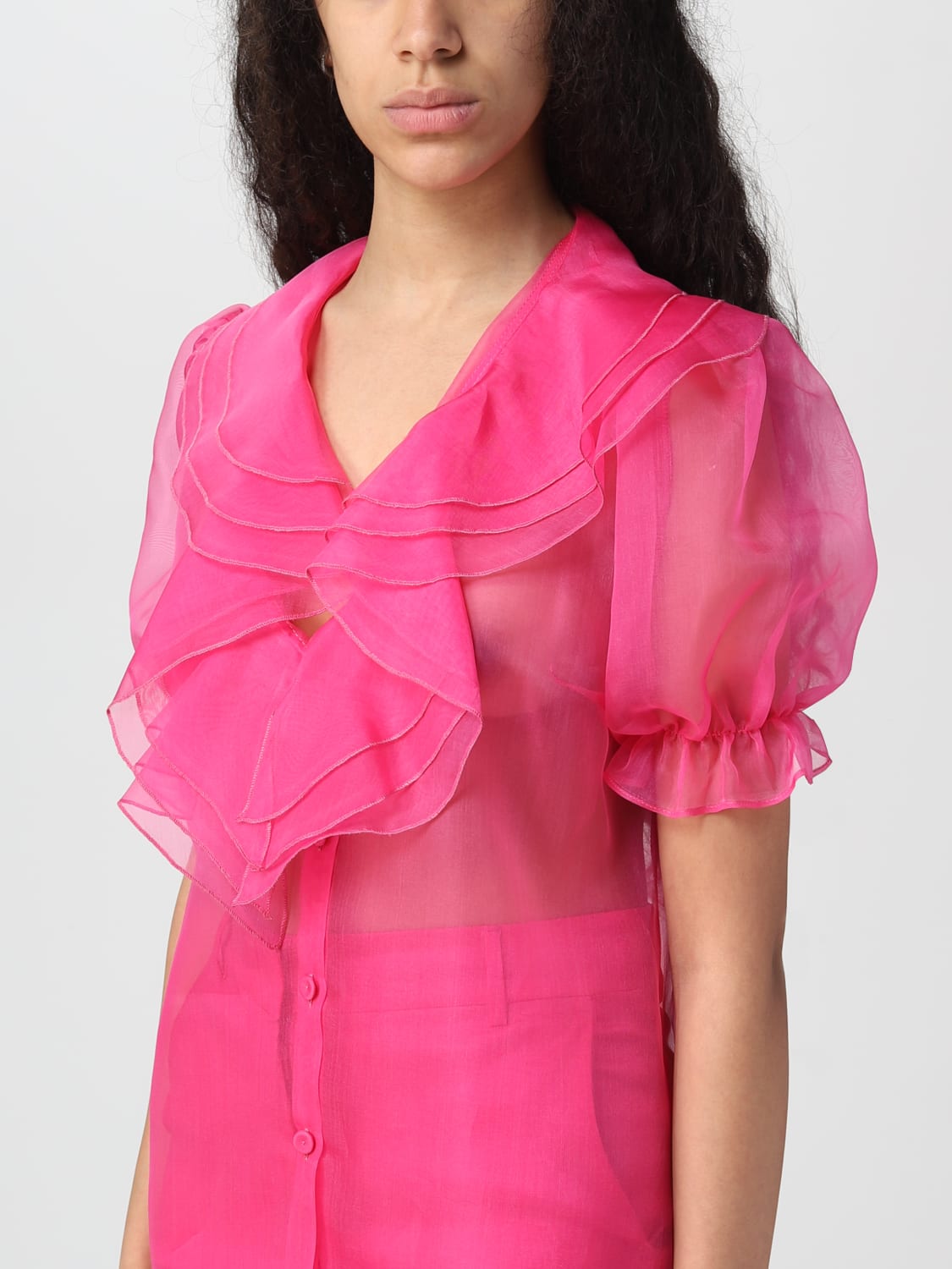 H COUTURE TOP: Top woman H Couture, Fuchsia - Img 3