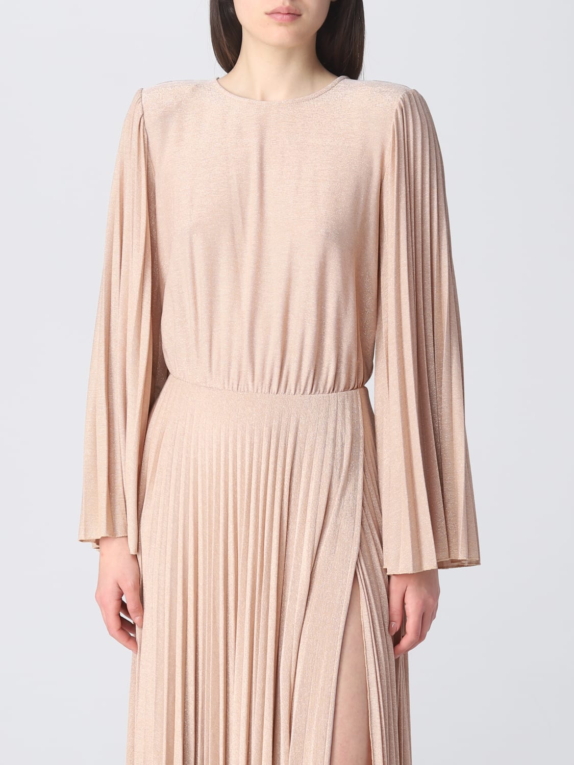 ELISABETTA FRANCHI DRESS: Elisabetta Franchi dress in jersey, Blush Pink - Img 3