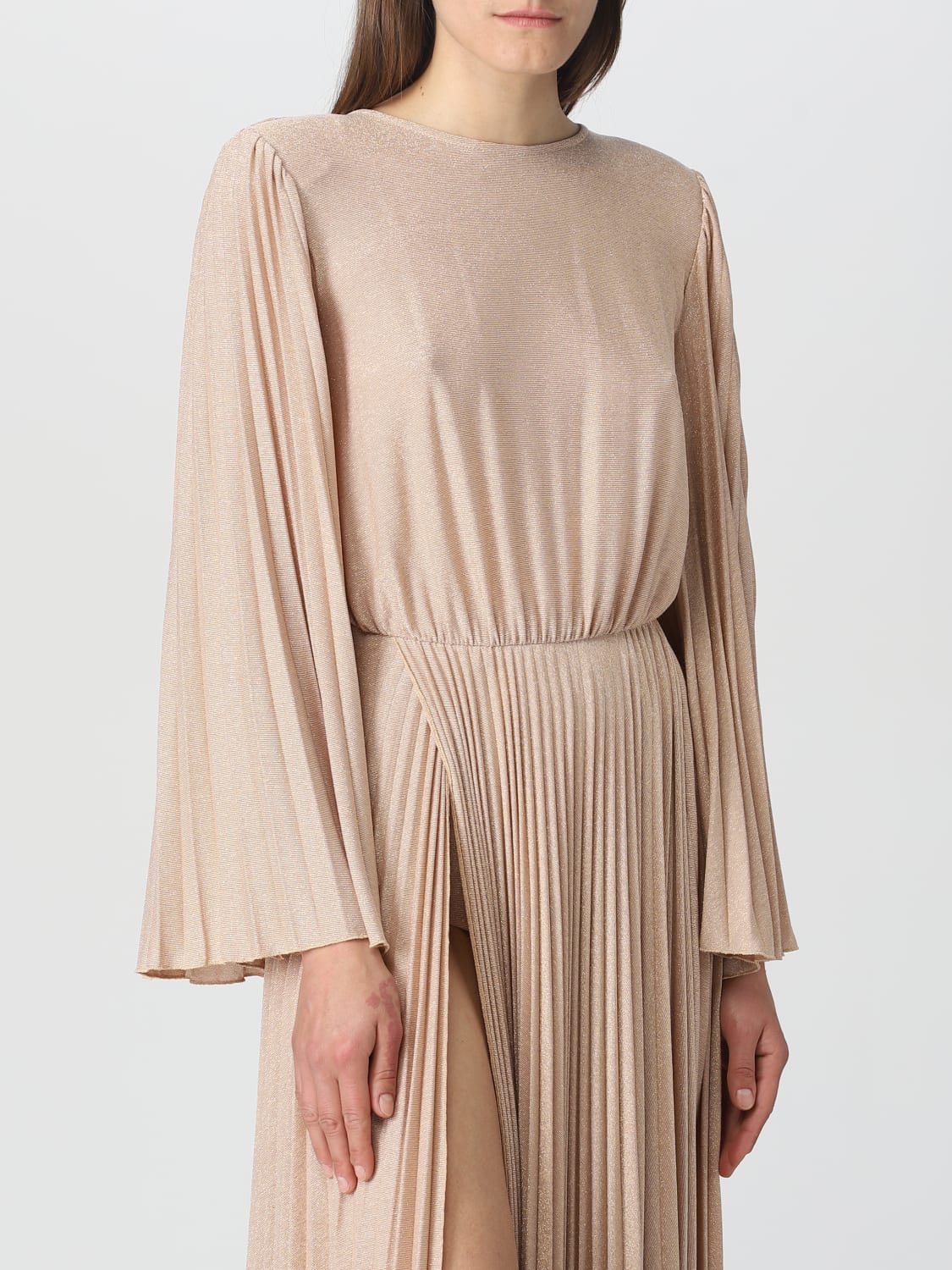 ELISABETTA FRANCHI DRESS: Elisabetta Franchi dress in jersey, Blush Pink - Img 4