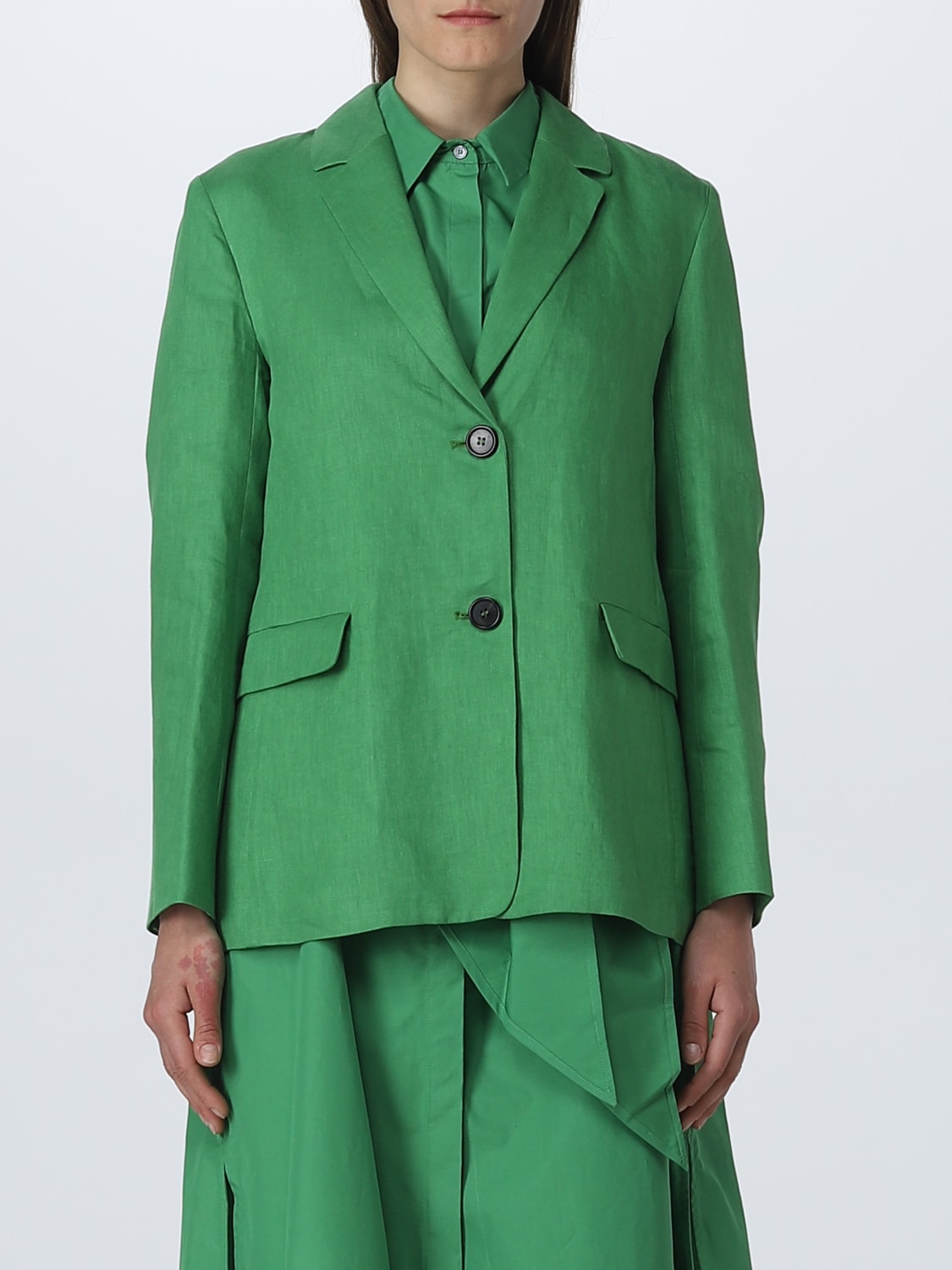 'S MAX MARA BLAZER: Blazer woman S Max Mara, Green - Img 1