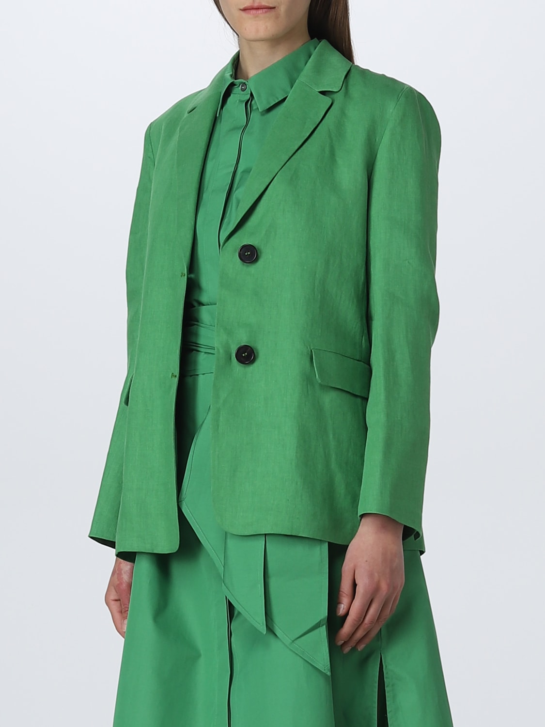 'S MAX MARA BLAZER: Blazer woman S Max Mara, Green - Img 4