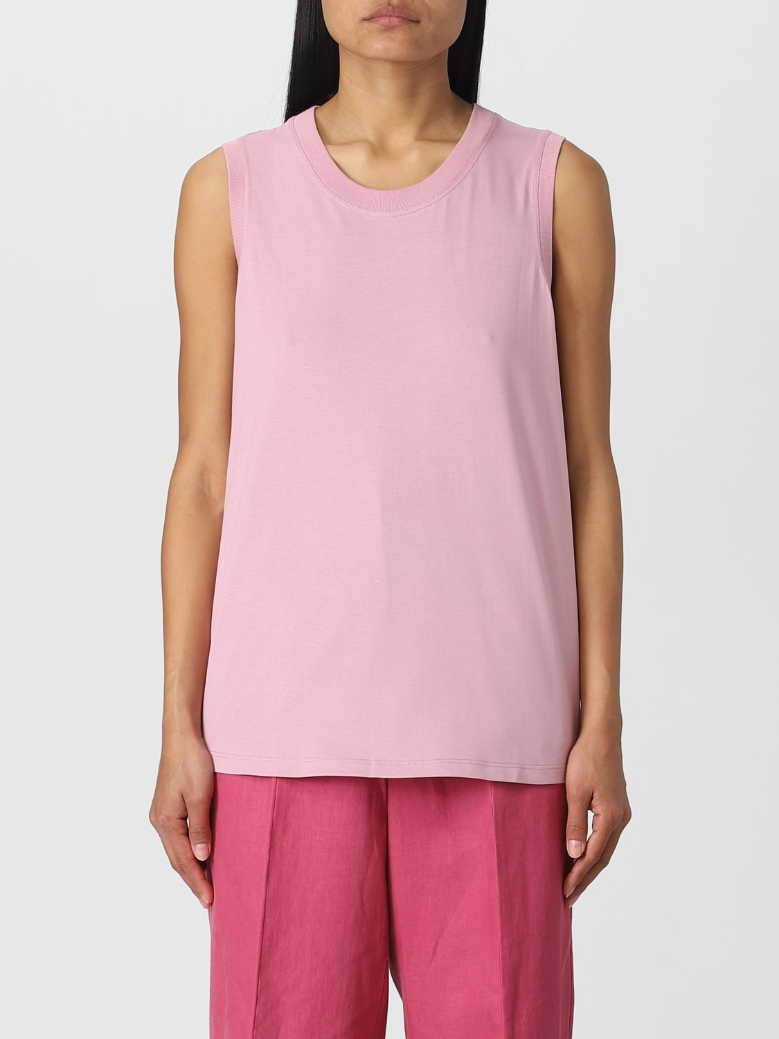 'S MAX MARA TOP: S Max Mara cotton top, Pink - Img 1