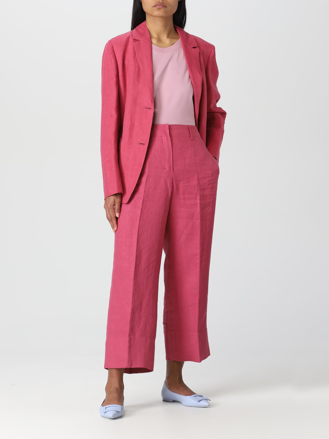 'S MAX MARA TOP: S Max Mara cotton top, Pink - Img 2