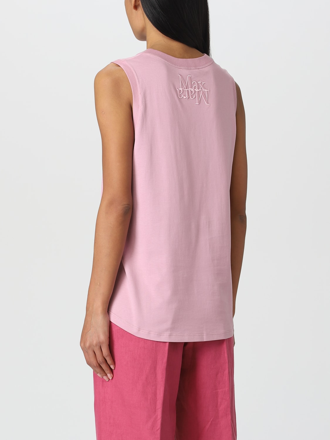 'S MAX MARA TOP: S Max Mara cotton top, Pink - Img 3