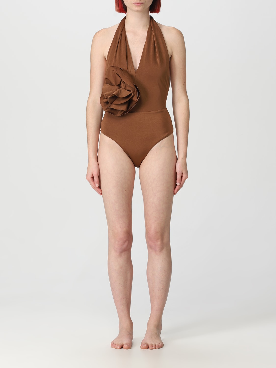MAYGEL CORONEL COSTUME: Costume Maygel Coronel in lycra, Bronzo - Img 1
