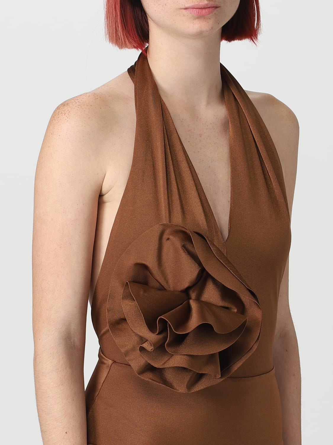 MAYGEL CORONEL COSTUME: Costume Maygel Coronel in lycra, Bronzo - Img 3
