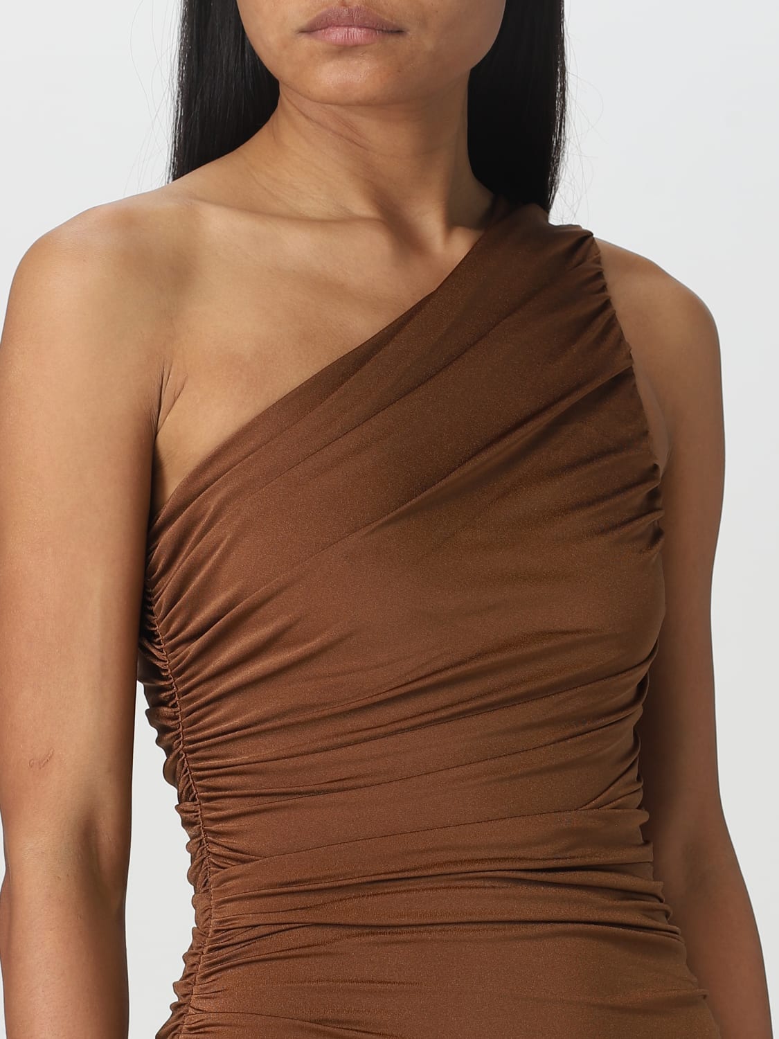 MAYGEL CORONEL COSTUME: Costume Maygel Coronel in lycra, Marrone - Img 4