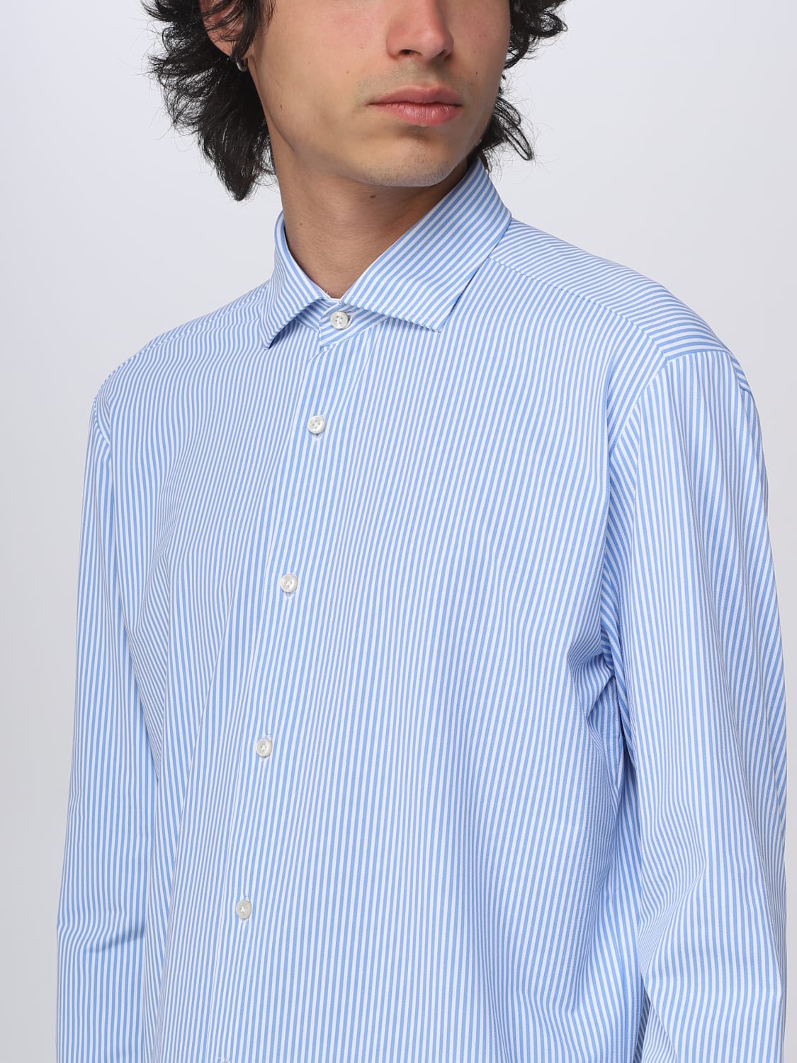 BRIAN DALES SHIRT: Shirt men Brian Dales, Gnawed Blue - Img 3