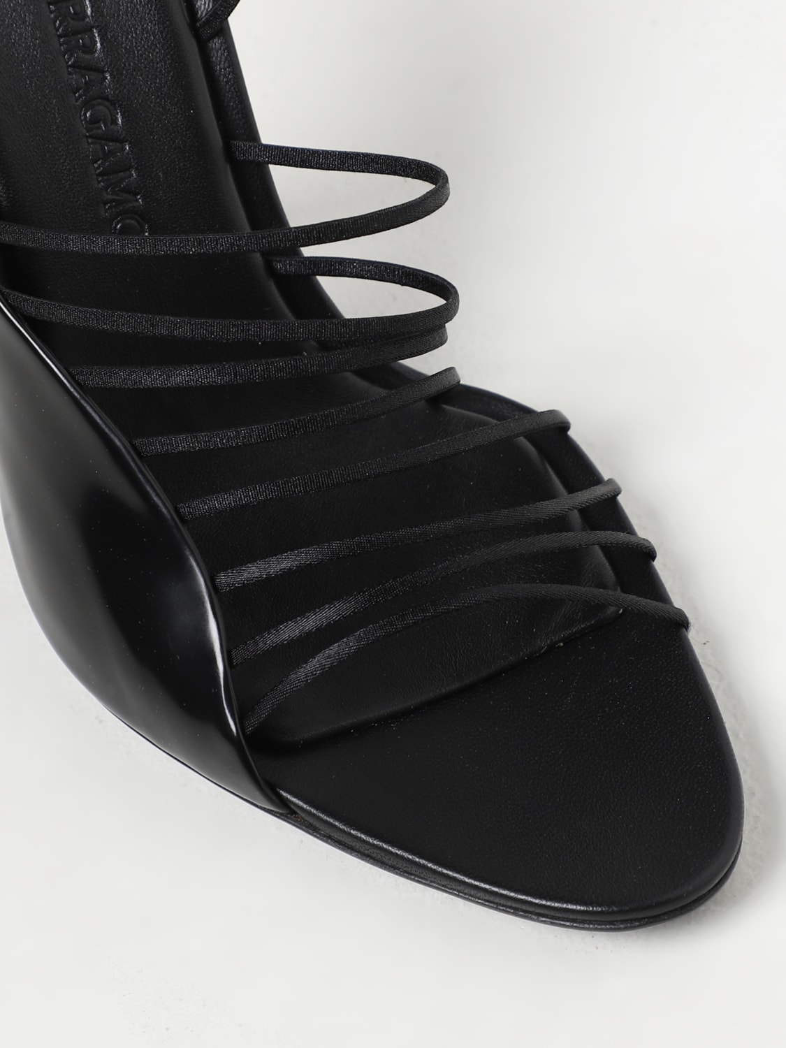 シューズ・サンダルその他 FERRAGAMO Woman Heeled sandals Black 01F024 760273 001 Ferragamo Outlet: Shoes woman - Black | Ferragamo heeled