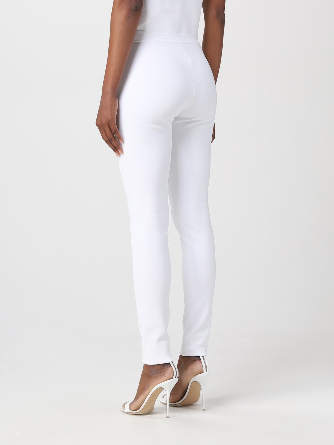 FERRAGAMO PANTS: Pants woman Ferragamo, White - Img 3