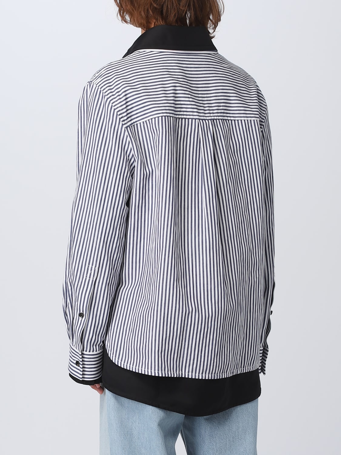 BOTTEGA VENETA SHIRT: Bottega Veneta shirt in cotton and linen, White - Img 3