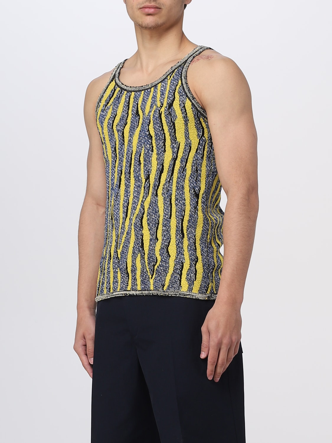 BOTTEGA VENETA TANK TOP: Tank top herren Bottega Veneta, Gelb - Img 4